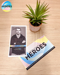 Cartes dédicacées HEROES