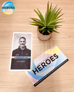 HEROES autographed cards